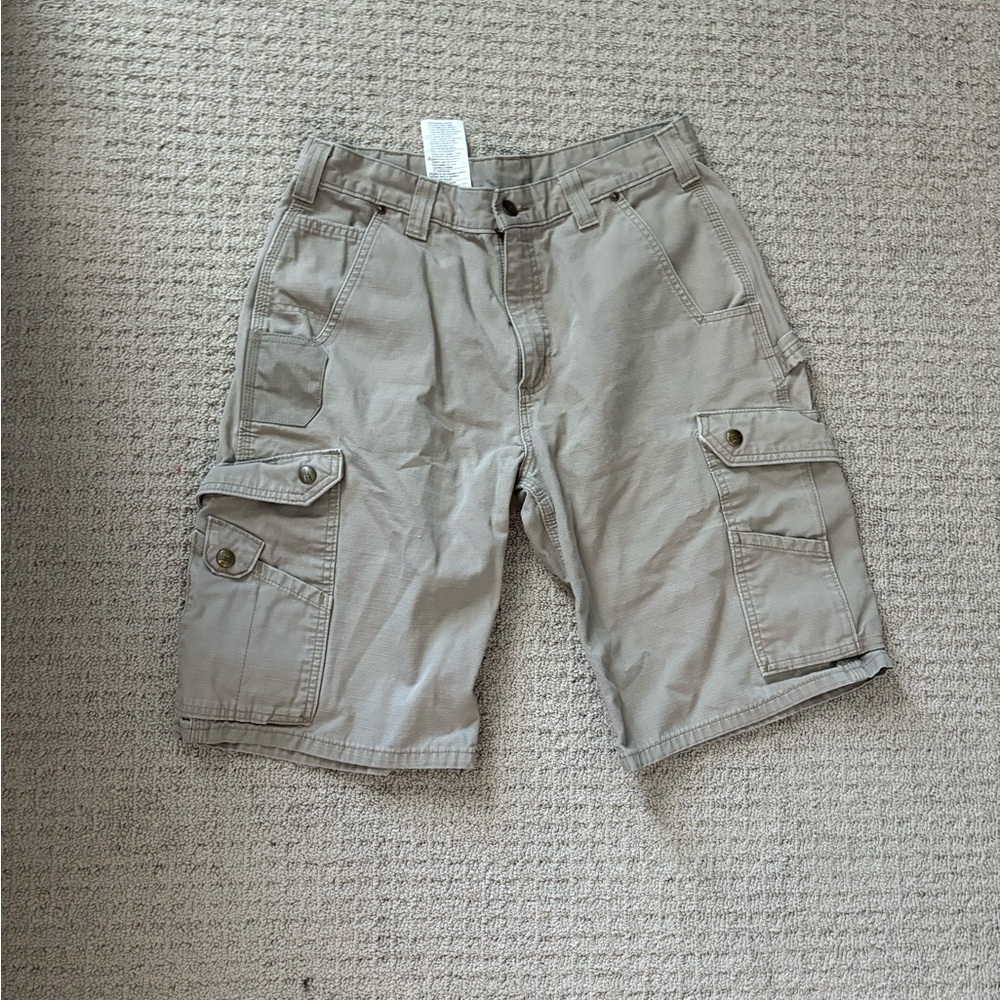 Men's Tan Cargo Shorts